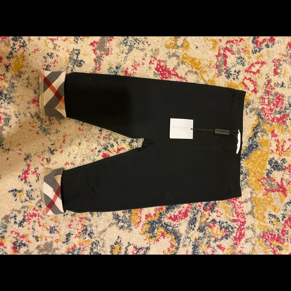 12M Burberry Leggings NWT